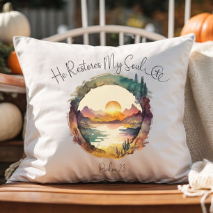 Bible Verse  Throw Pillow