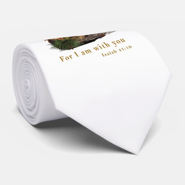 Bible verse tie (Rolled)