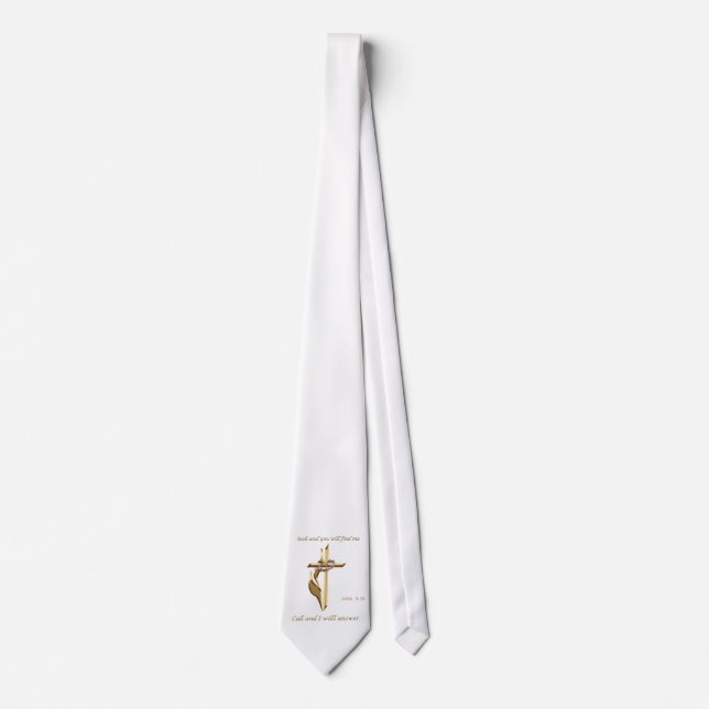 Bible verse tie (Front)