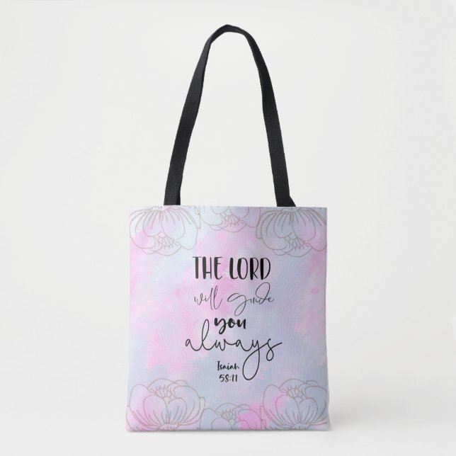 Bible verse Tote Bag (Front)