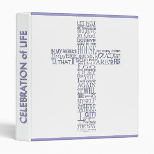 Bible Verses from John 14 Custom Guest Book 6 Binder