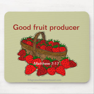 Bible Verses God's Word Mouse Pad