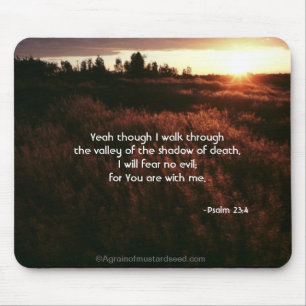 Bible Verses God's Word Mouse Pad