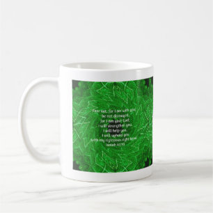 Bible Verses Inspirational Quote Isaiah 41:10 Coffee Mug