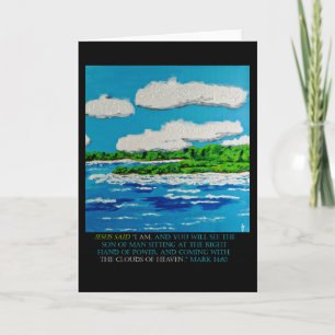 Bible Verses: Mark 14:62 Pedagogy Greetings Card