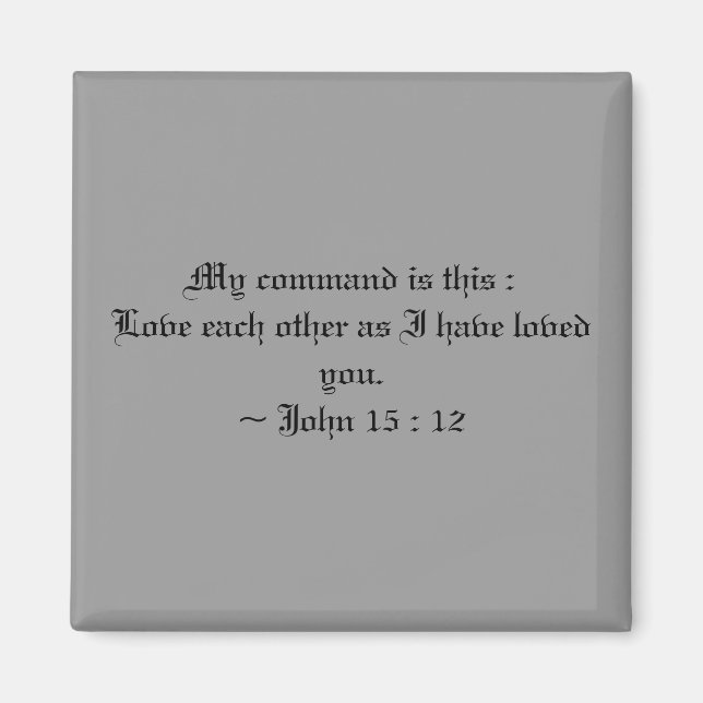 Bible Wise Magnet (Front)