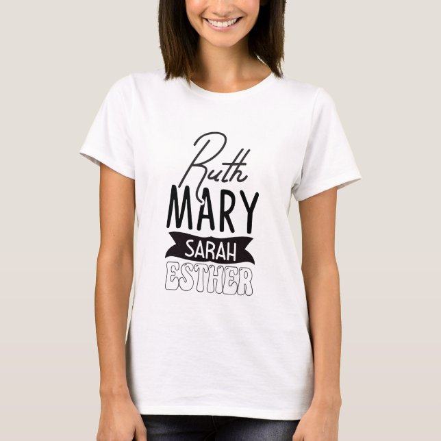 Bible Women - Christian T-Shirt (Front)