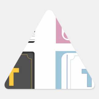 bibles triangle sticker