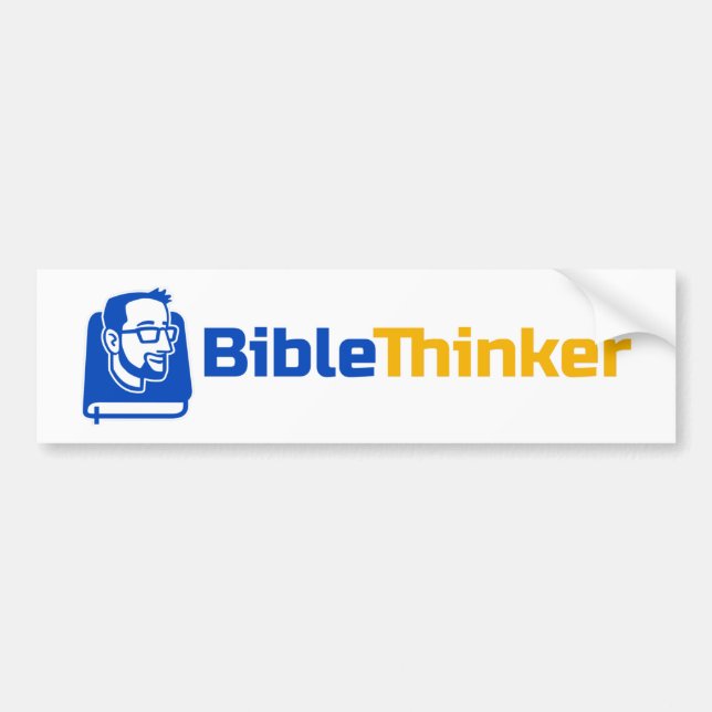 BibleThinker Bumper Sticker (Front)