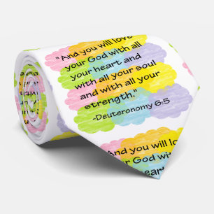 Biblical Bible Torah Neck Tie