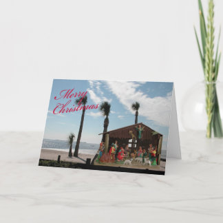Biblical Christmas Scene Holiday Card