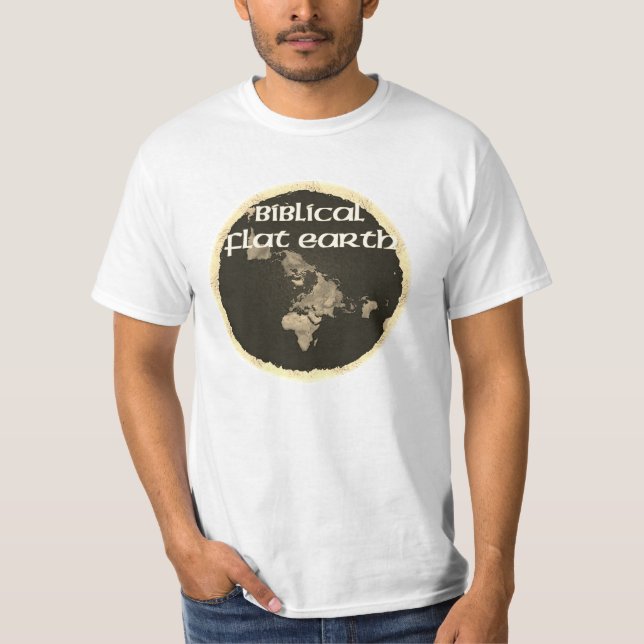 Biblical Flat Earth T-Shirt (Front)