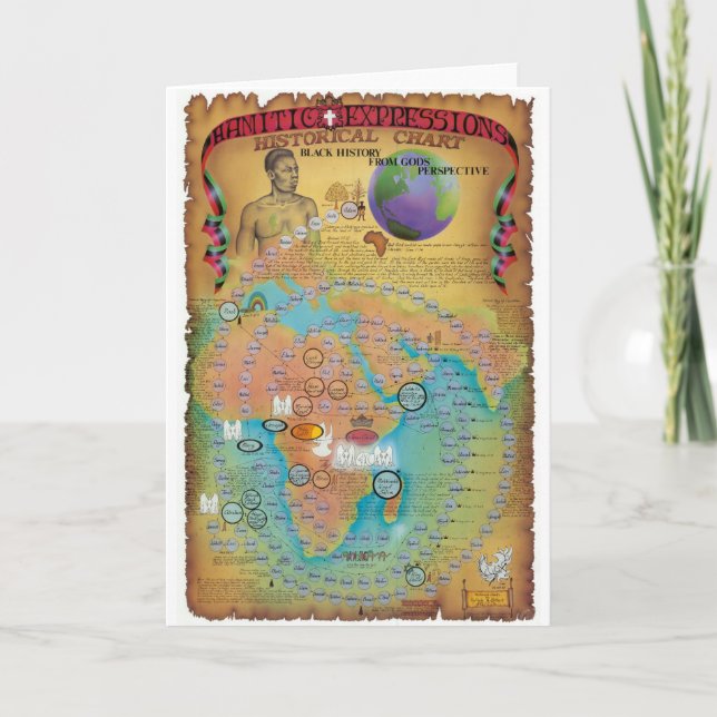 Biblical Genealogy Charts Card (Front)