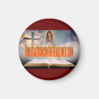 Biblical Signs Magnet (Round)