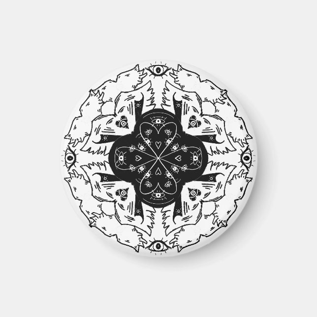 Biblically accurate angel magnet (Front)