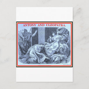 Bibliomania: Shakespeare - Antony and Cleopatra Postcard