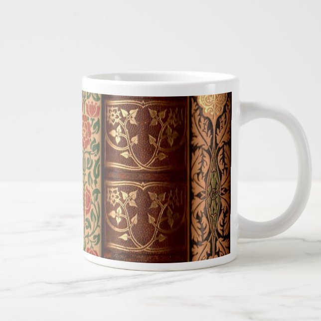 Bibliophile Large Coffee Mug (Right)