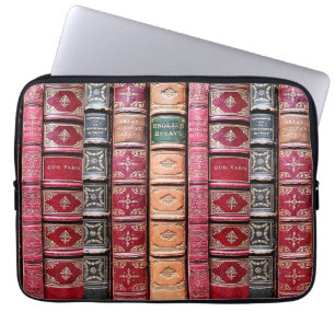 Bibliophile Old Book Library Laptop Sleeve