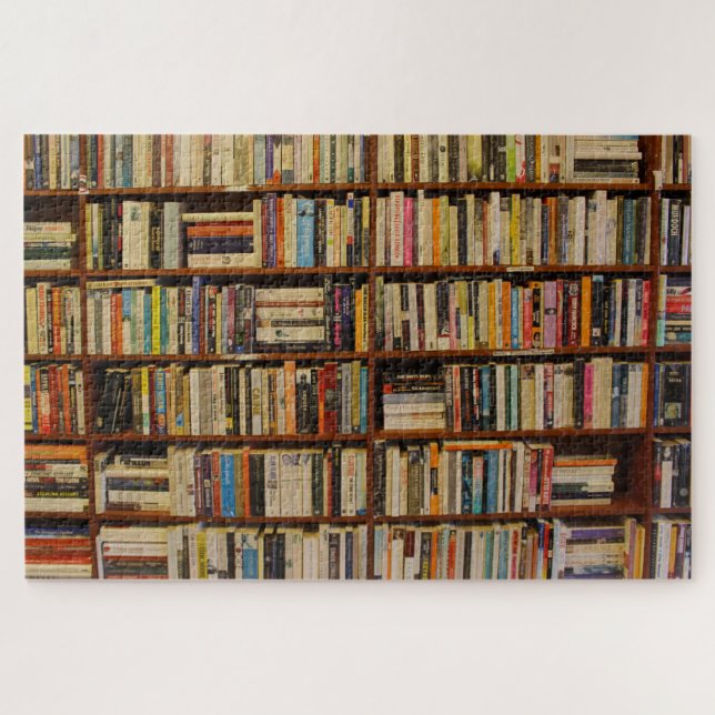 bibliothèque livre puzzle (Horizontal)
