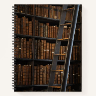 Bibliothèque Vintage Journal de lecture pour ama