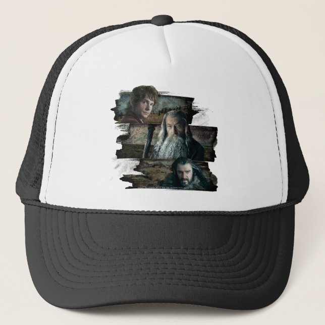 BIBLO BAGGINS™, Gandalf, and Thorin Trucker Hat (Front)