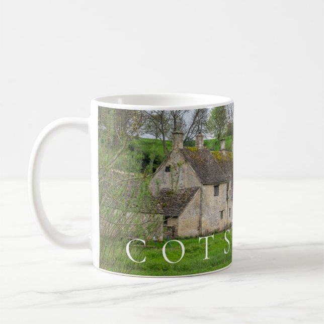 Bibury Arlington Row view coffee mug (Left)
