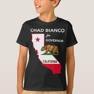 Bicanco 2026 Chad Bianco For Governor Of Californi T-Shirt