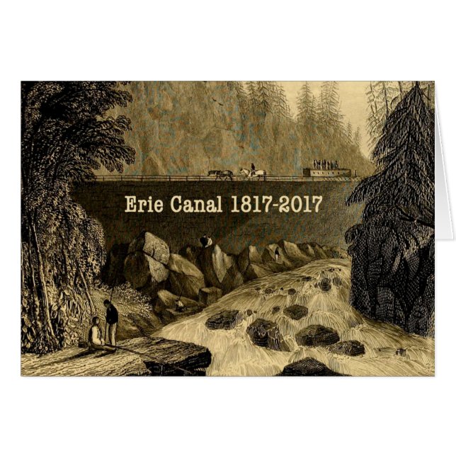 Bicentenaire du canal Erie historique (Devant horizontal)