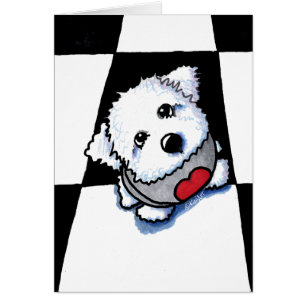 Bichon Baby Note Card