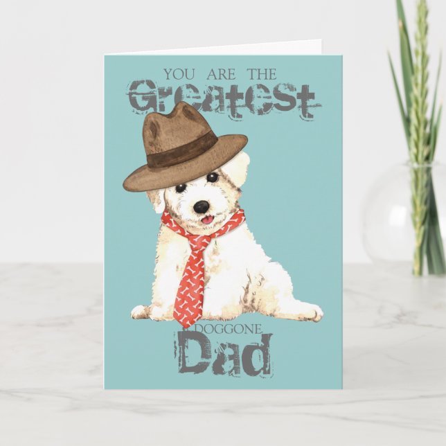 Bichon Dad Card (Front)