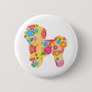 Bichon Frise 2 Inch Round Button