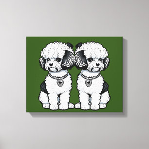 Bichon Frise Canvas Print