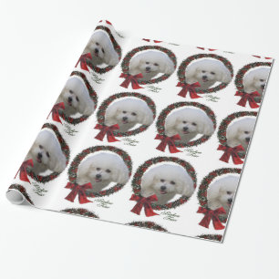 Bichon Frise Christmas Wrapping Paper
