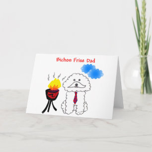 Bichon Frise Dad Card