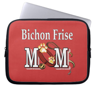 Bichon Frise Dog MOM Laptop Sleeve