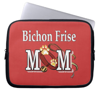 Bichon Frise Dog MOM Laptop Sleeve