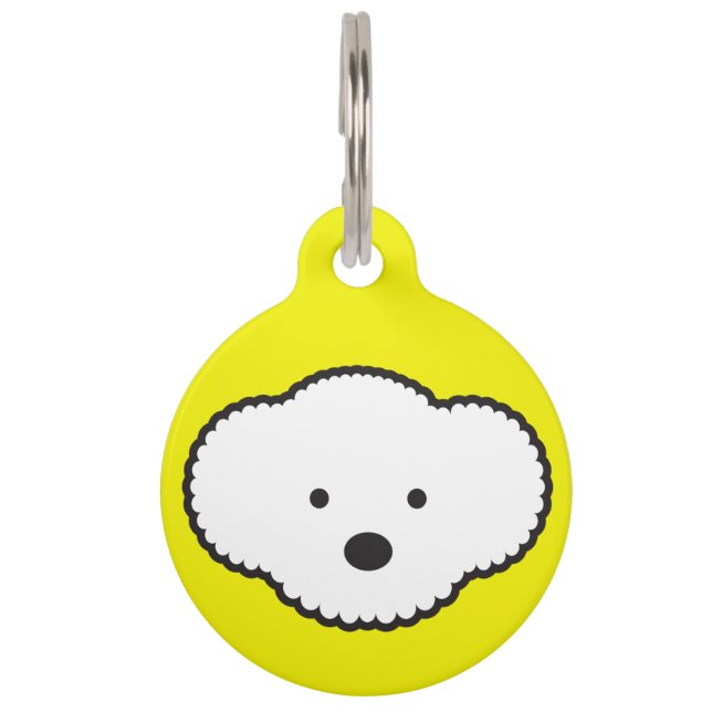 Bichon Frise Dog Tag (Front)
