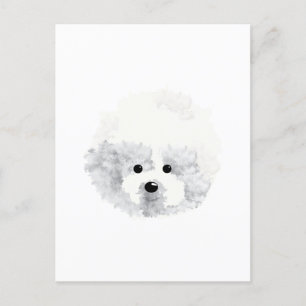 Bichon Frise  dog Thank You Card
