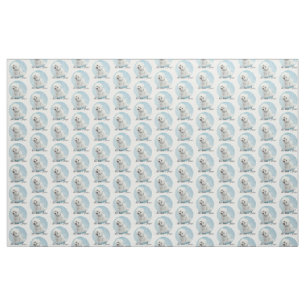 Bichon Frise Fabric