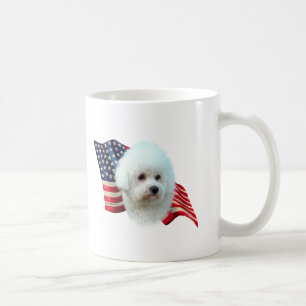 Bichon Frise Flag Coffee Mug
