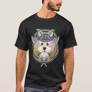 Bichon Frise I Valhalla I Viking T-Shirt