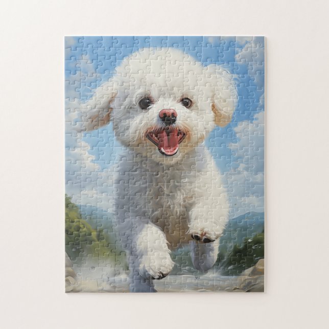 Bichon Frise Jigsaw Puzzle (Vertical)