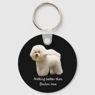 Bichon  Frise Keychain