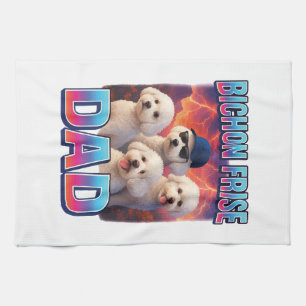 Bichon Frise Kitchen Towel