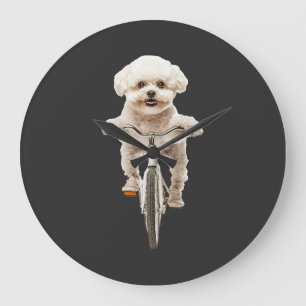 Bichon Frise Large Clock