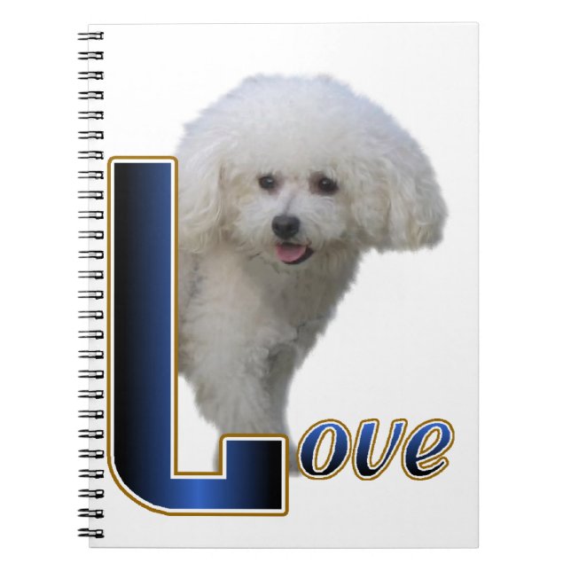 Bichon Frise Love Notebook (Front)
