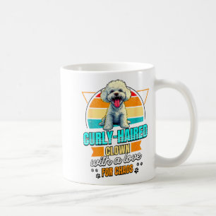Bichon Frise Lover Funny Bichon Frise Retro  Coffee Mug