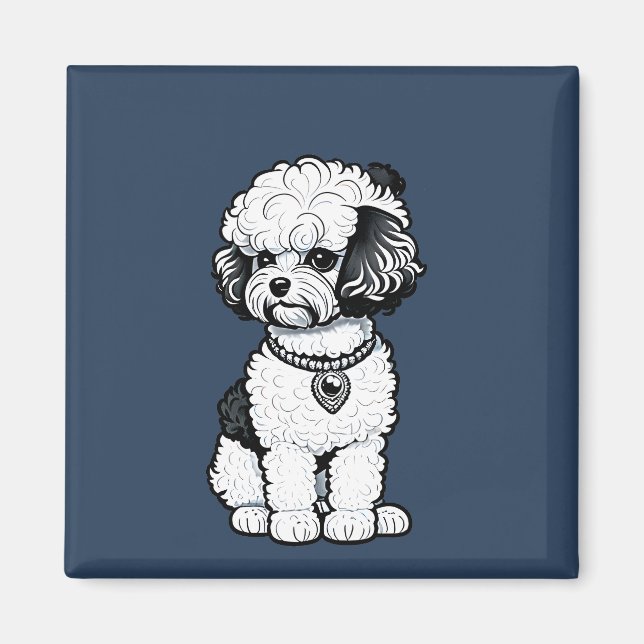 Bichon Frise Magnet (Front)