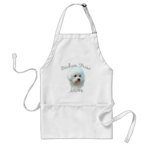 Bichon Frise Mom 2 Standard Apron
