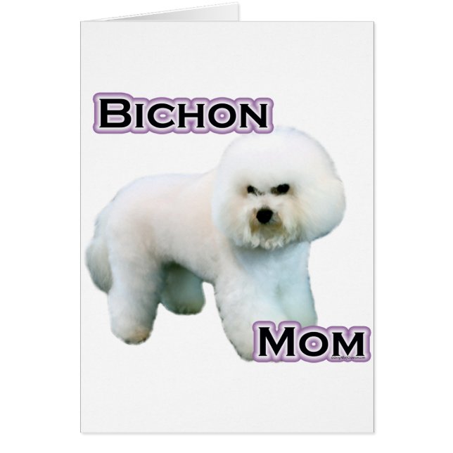 Bichon Frise Mom 4 (Front)